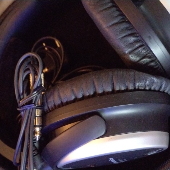 Audio-Technica Black and Silver Headphones. NWOT - Picture 2 of 3
